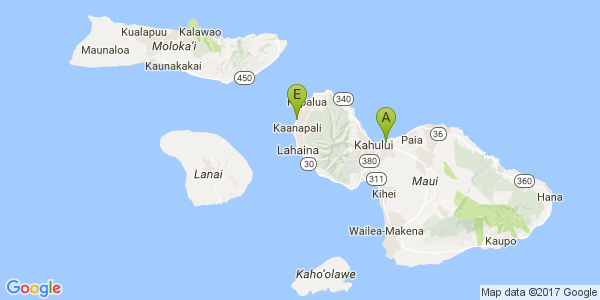 Hale Kai Location Map